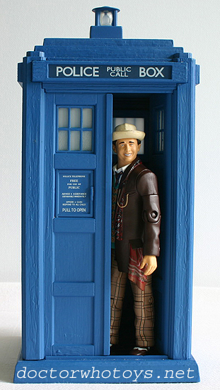 Seventh Doctor and Tardis